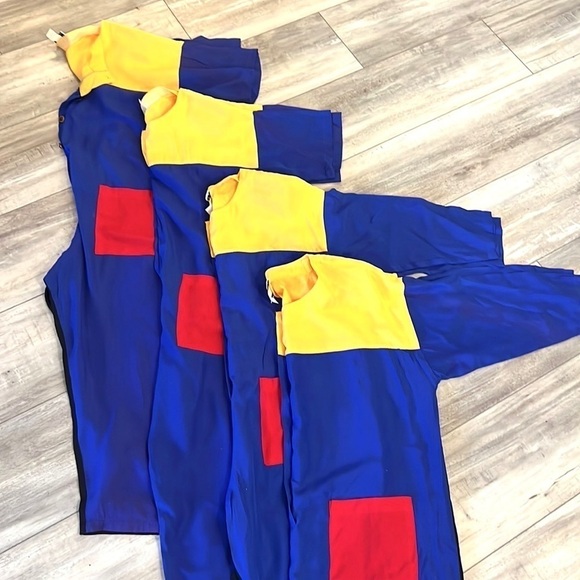 🤡4 VTG CLOWN COSTUMES (2 Large, 2 Small… see measurements), Halloween, Bir… - Picture 4 of 13